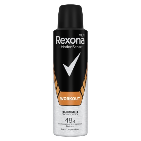 Antyperspirant w aerozolu dla mężczyzn Rexona Workout 150ml
